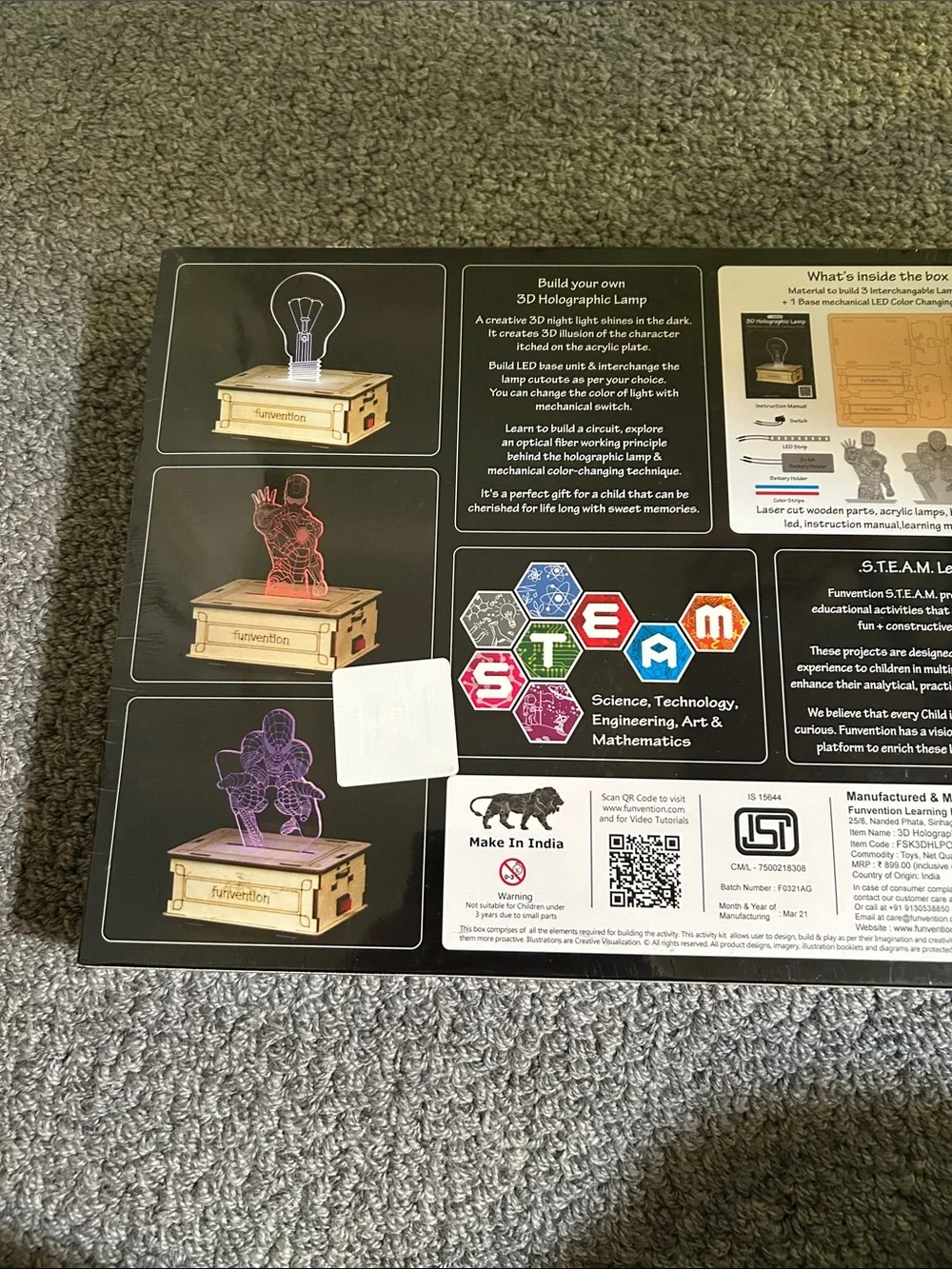 Funvention 3d holographic